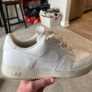 white af1 size 13